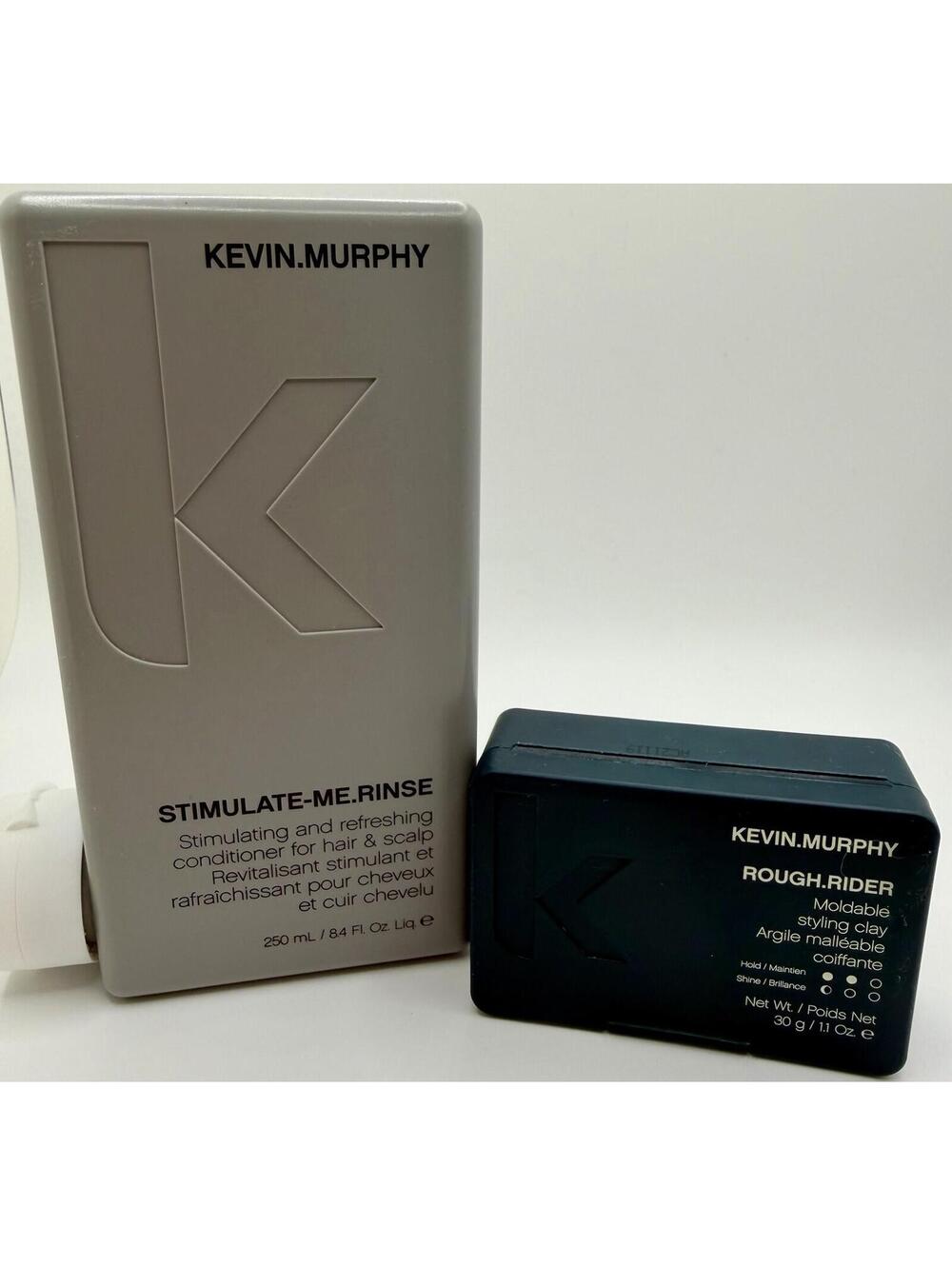Kevin Murphy Stimulate Me Rinse 250ml + Rough Rider Styling Clay 30g Bundle